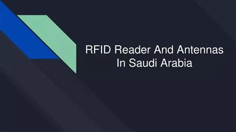 rfid in ksa